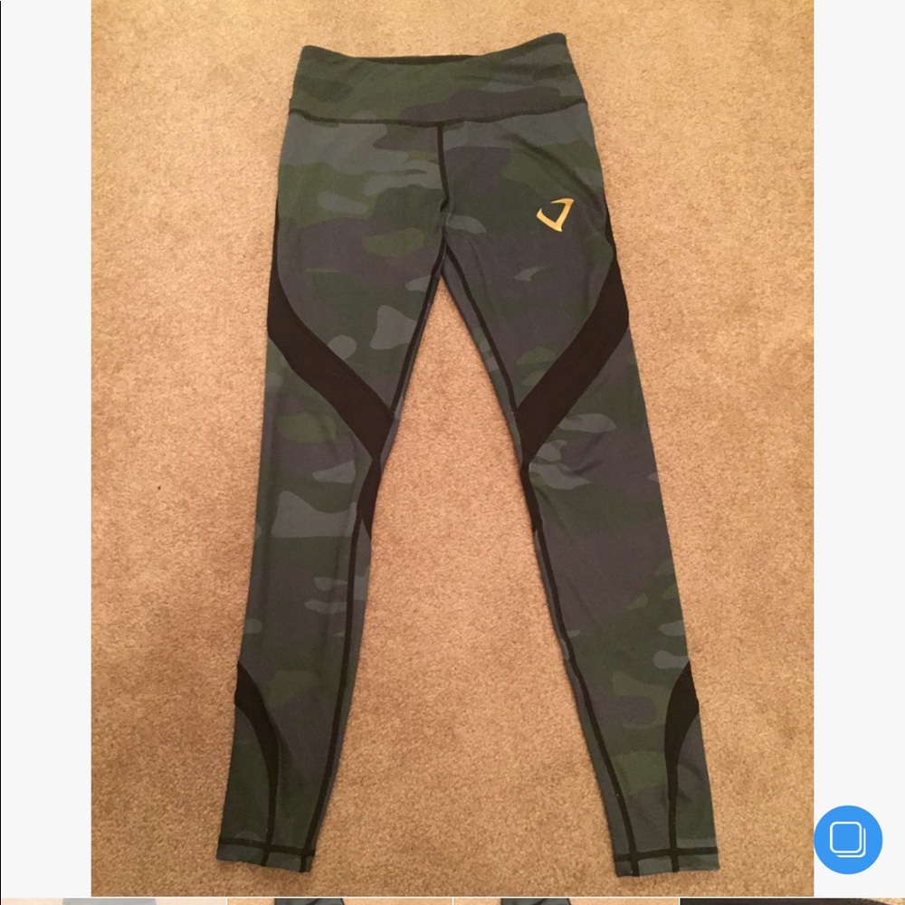 Violate the Dress Code Green Camo Leggings
